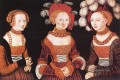 sächsische Prinzessinnen Sibylla Emilia und Sidonia Renaissance Lucas Cranach der Ältere